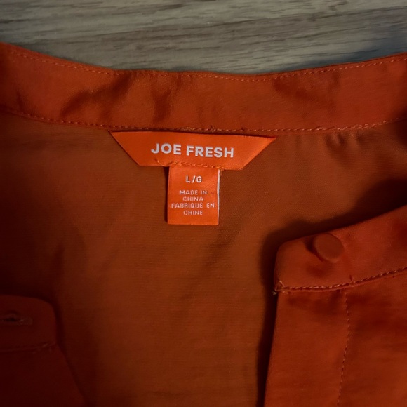 Joe Fresh Long Sleeve Copper Dress - Picture 3 of 5